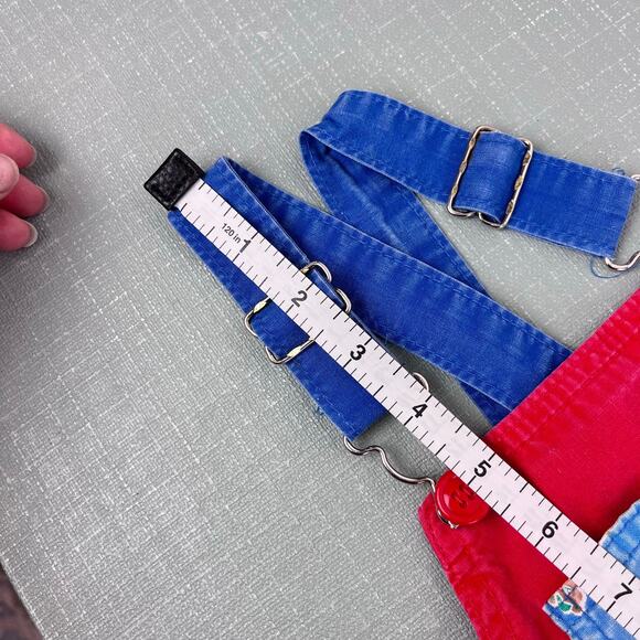 Vintage OshKosh B'gosh Beach Beach Shortalls 4T USA - Picture 9 of 11